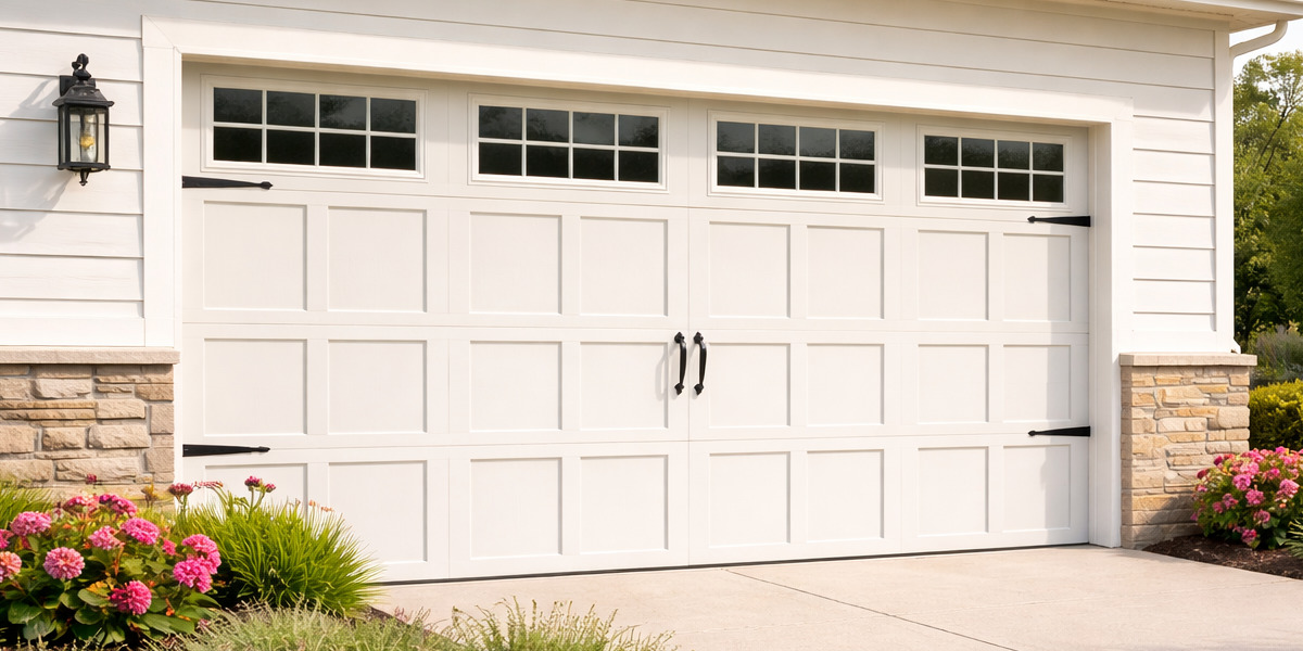 Garage door style for Michigan home