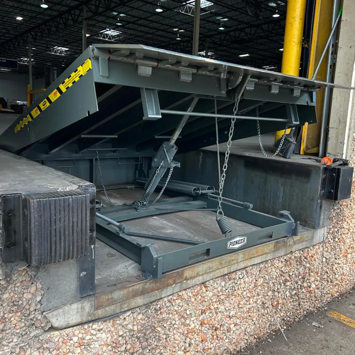 Dock leveler preventive maintenance