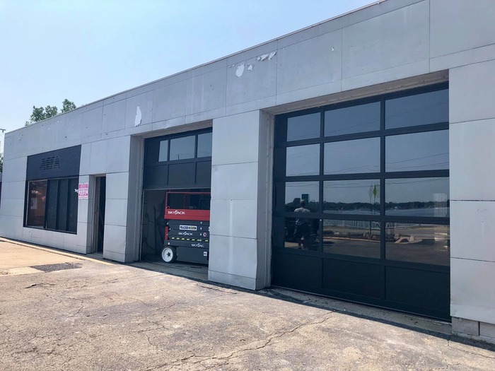 New commercial garage door installation done by Altech Doors.
