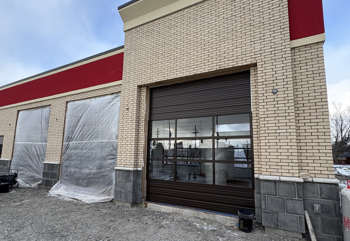 New commercial garage door installation done by Altech Doors.