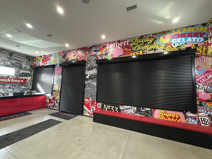 Security shutter installation done by Altech Doors.