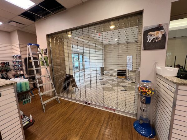 Security shutter installation done by Altech Doors.