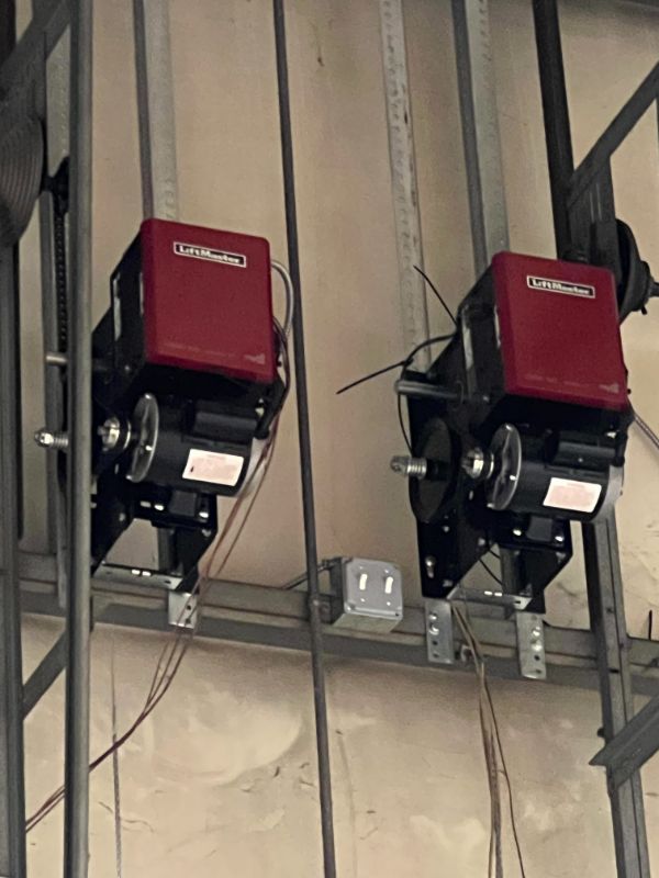 Commercial overhead door operator installation done by Altech Doors.