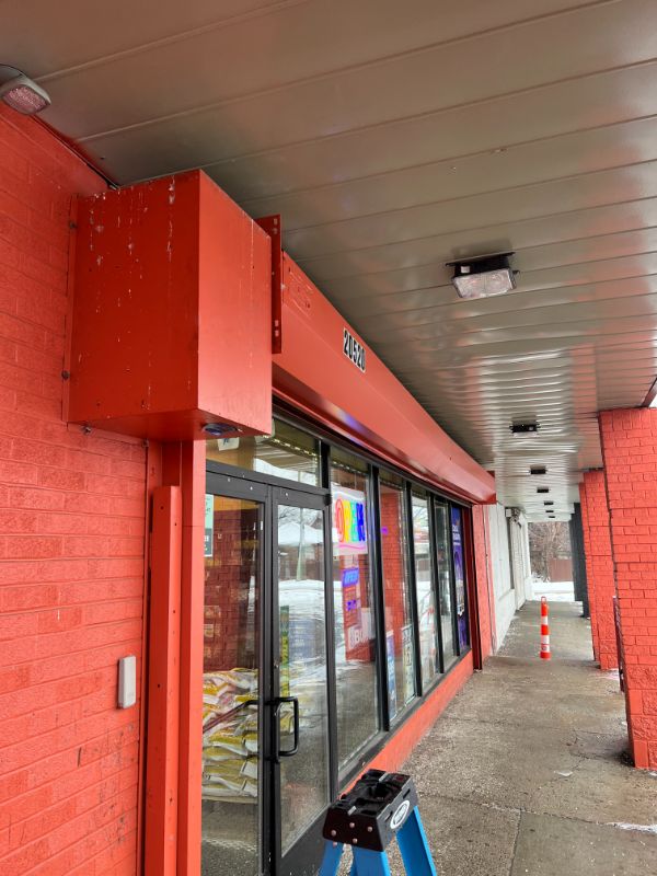 Security shutter installation done by Altech Doors.