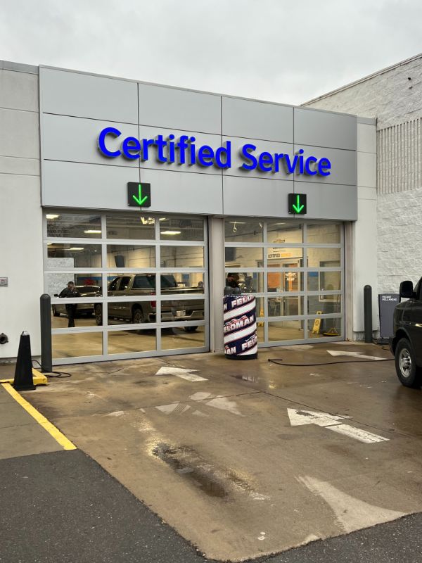 High speed door installation done by Altech Doors.