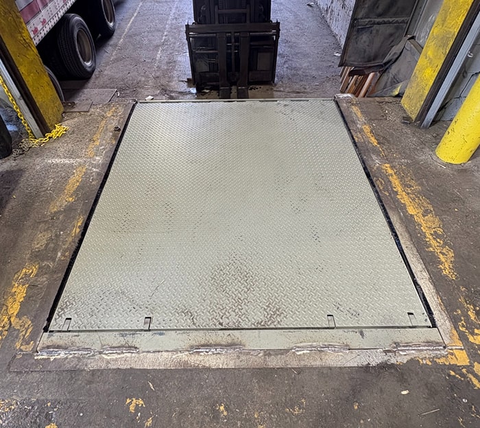 Loading Dock Leveler installation done by Altech Doors.