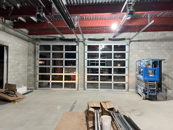 High speed door installation done by Altech Doors.