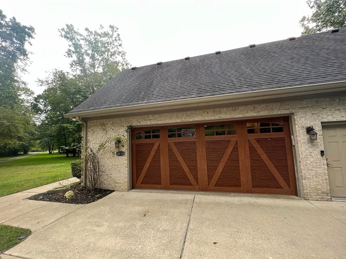New garage door installation done by Altech Doors.