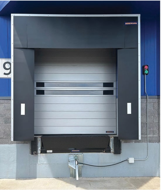 Dock shelter and vehicle restraints